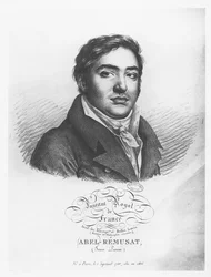 Portret van Abel Rémusat